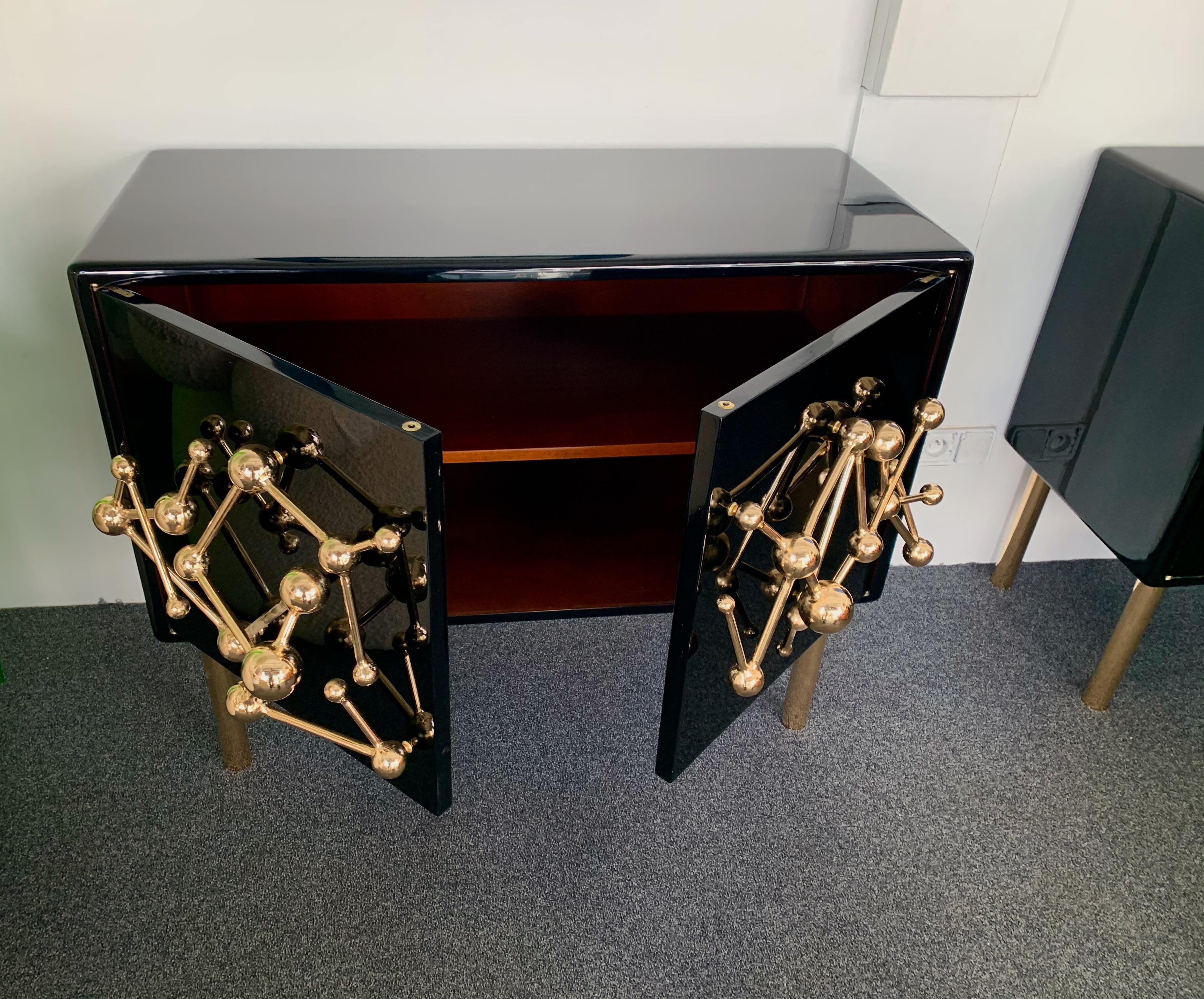 Armadi laccati contemporanei Atomo Buffet di Antonio Cagianelli, Italia in vendita 1