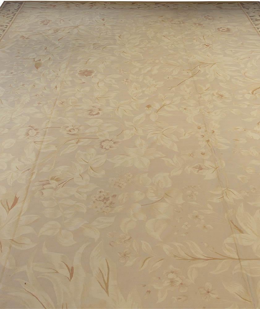 Contemporary Aubusson blass rug by Doris Leslie Blau
Size: 12'10