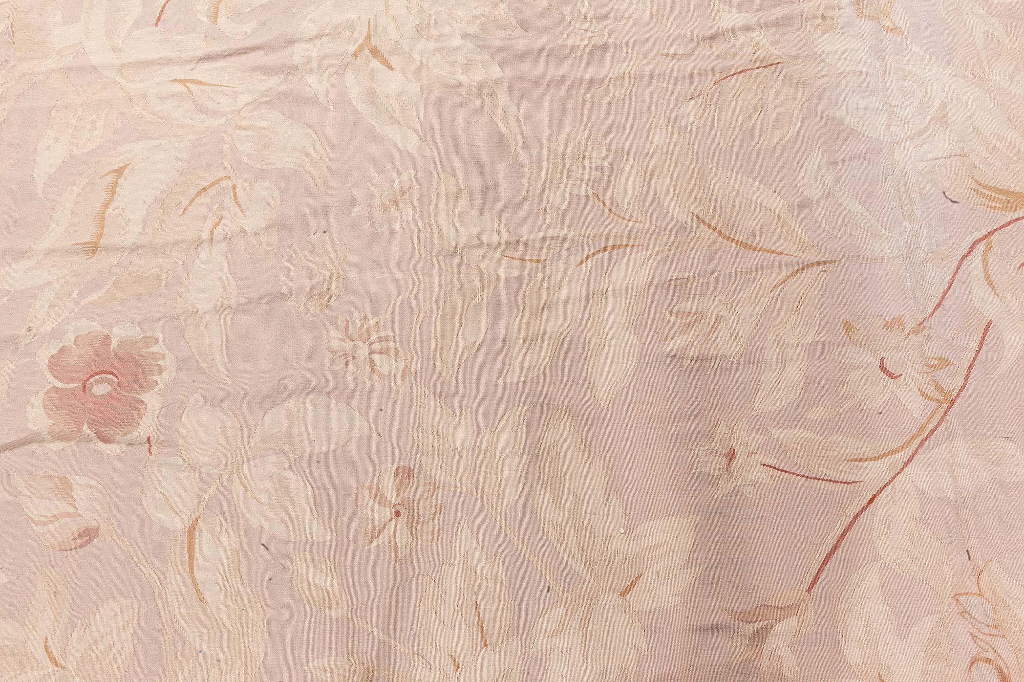 Annodato a mano Tappeto Aubusson Blass contemporaneo di Doris Leslie Blau in vendita