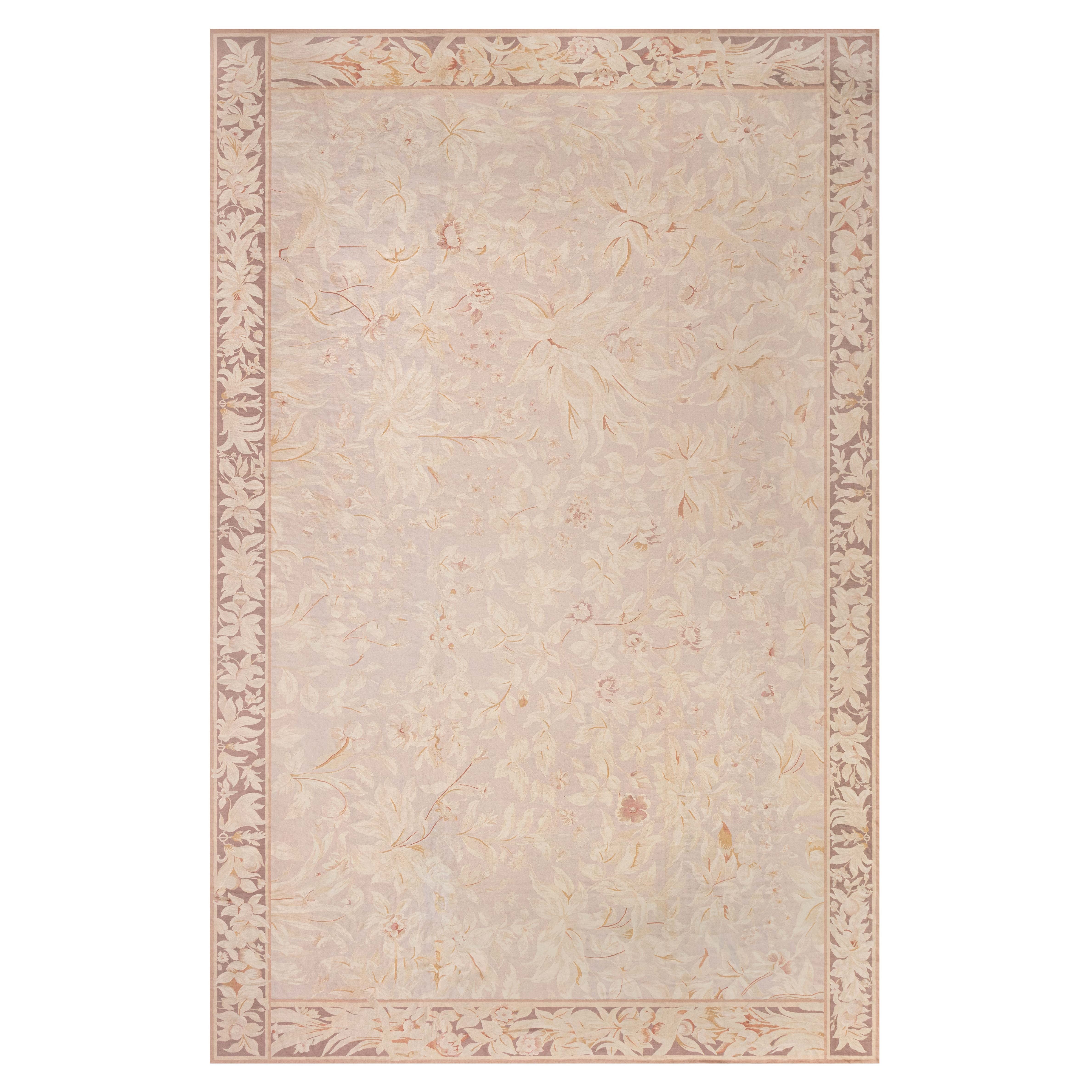 Contemporary Aubusson Blass Rug by Doris Leslie Blau