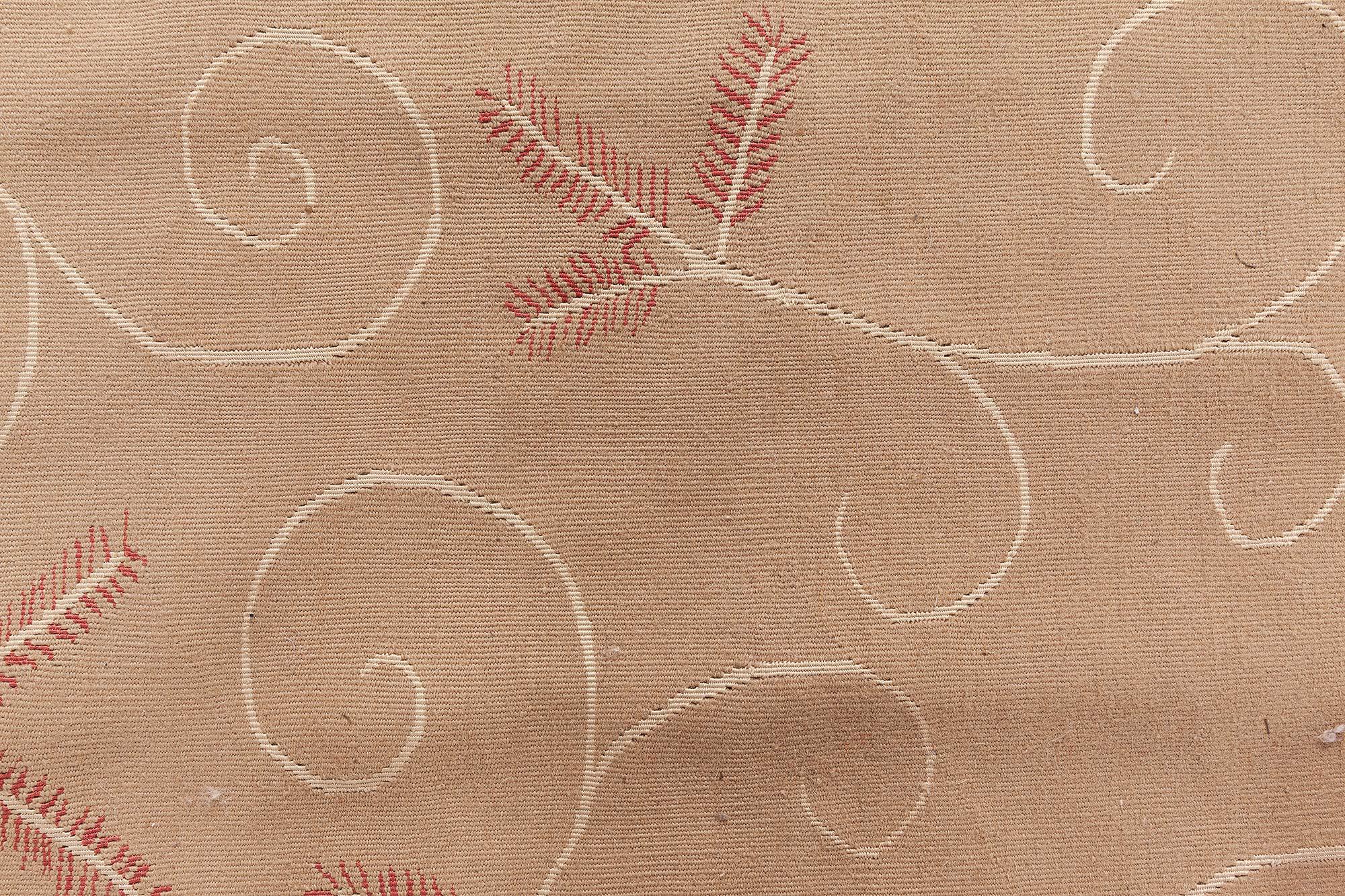 Hand-Knotted Contemporary Aubusson Design Handmade Rug by Eric Cohler for Doris Leslie Blau For Sale