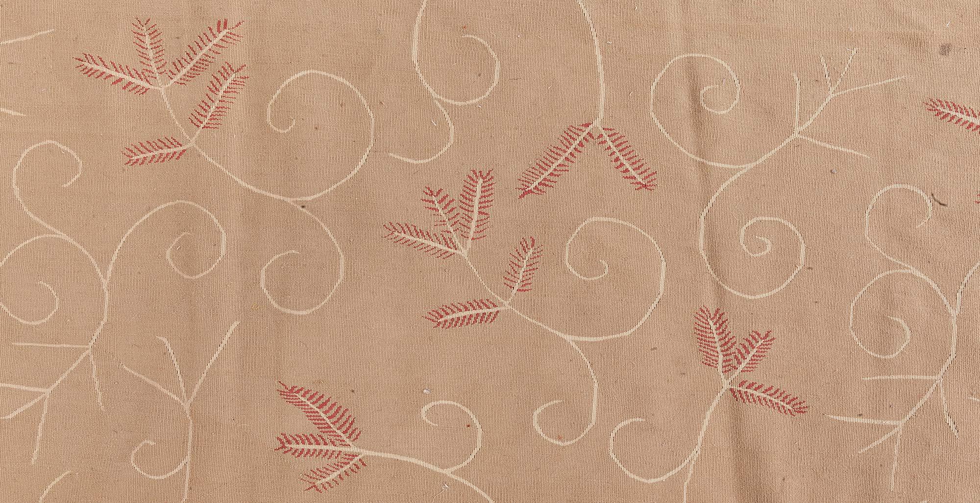 Contemporary Aubusson Design Handmade Rug by Eric Cohler for Doris Leslie Blau For Sale 1