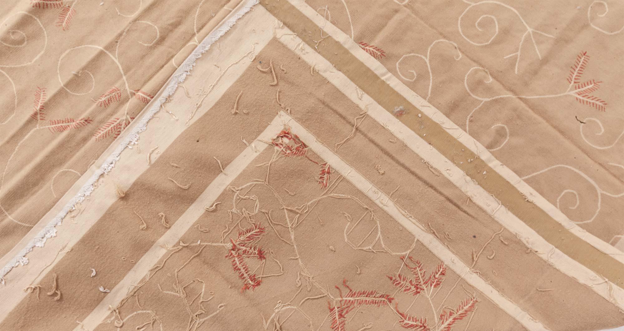Contemporary Aubusson Design Handmade Rug by Eric Cohler for Doris Leslie Blau For Sale 3