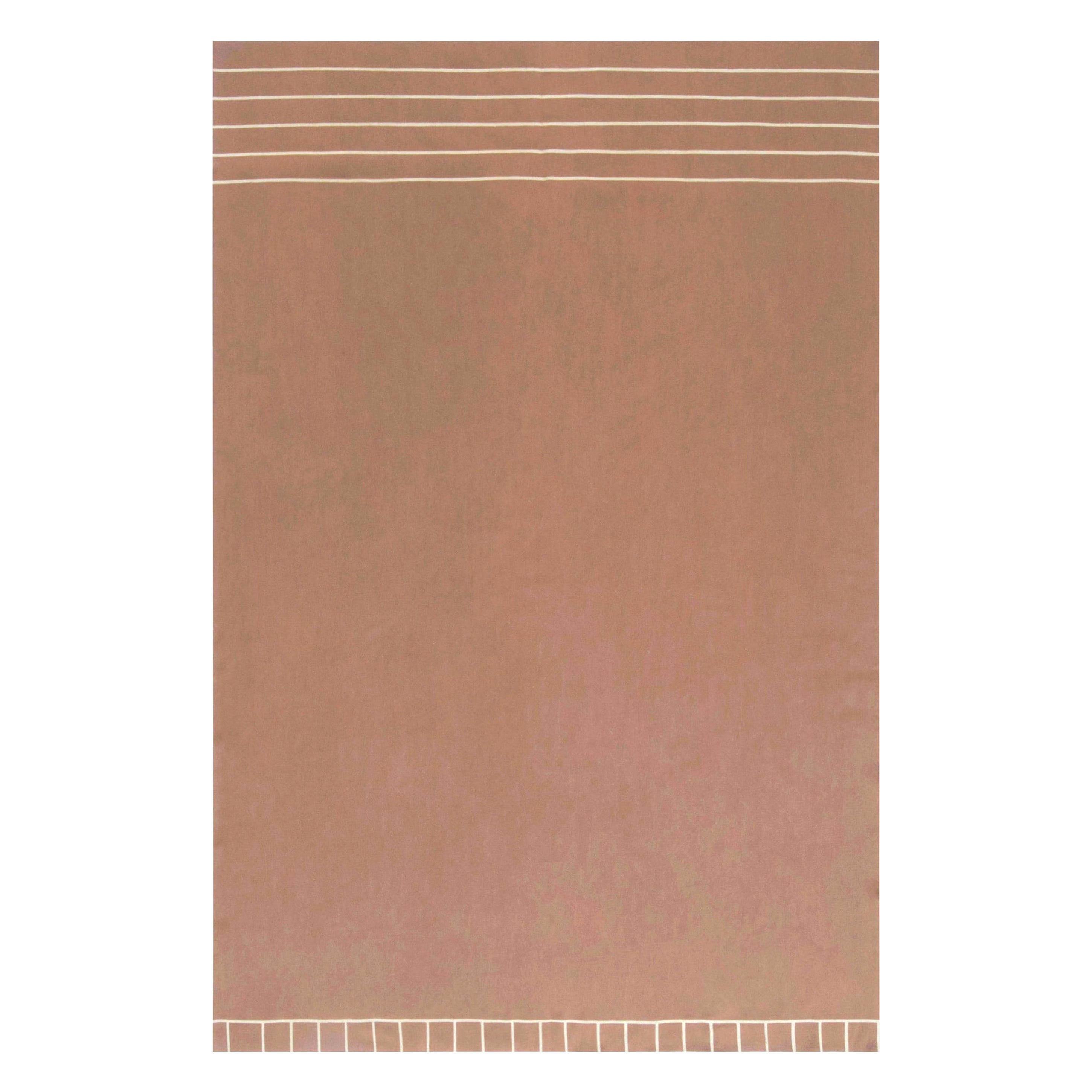 Tappeto contemporaneo con design Aubusson di Diana Sawicki per Doris Leslie Blau