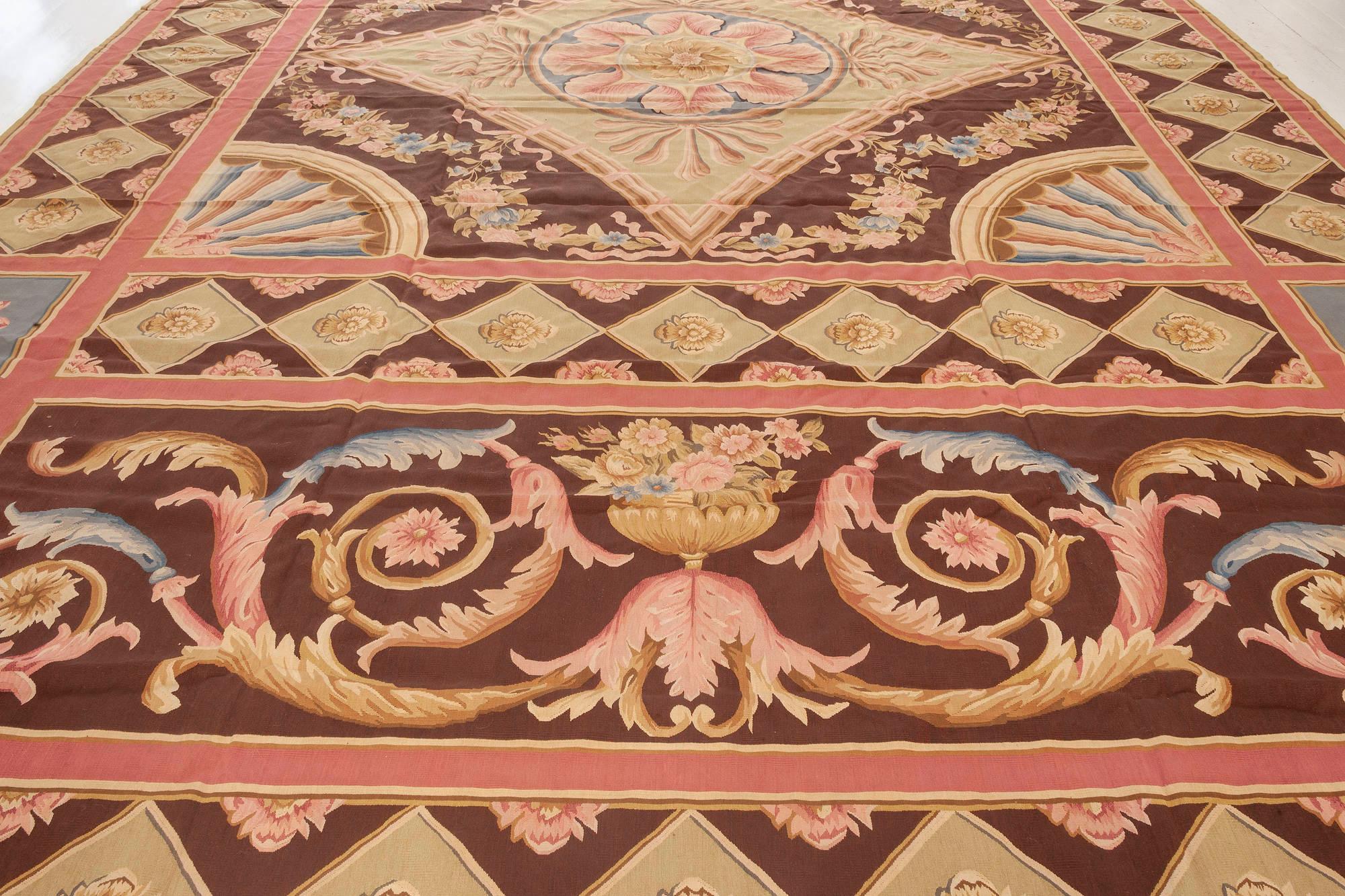 Tappeto contemporaneo con design Aubusson di Doris Leslie Blau In condizioni Nuovo in vendita a New York, NY