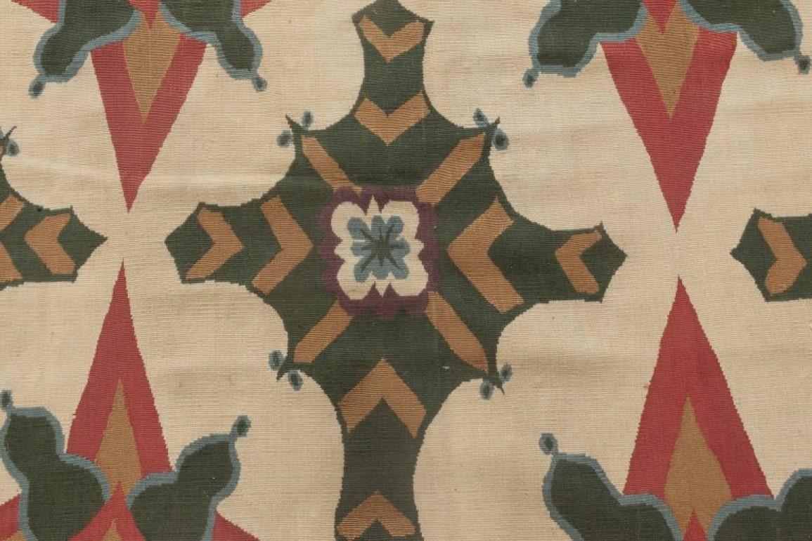 Contemporary Aubusson Design rug by Richard Keith Langham for Doris Leslie Blau
Size: 5'0