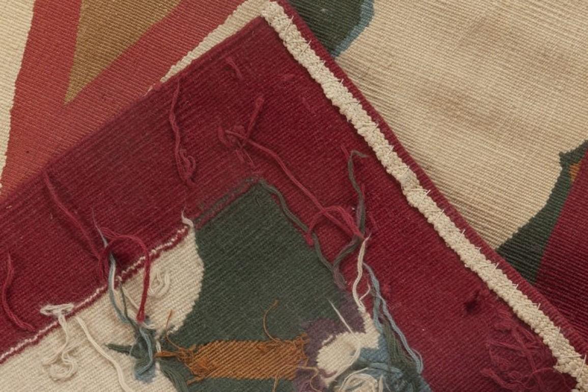 Zeitgenössischer Aubusson-Design-Teppich von Richard Keith Langham für Doris Leslie Blau (21. Jahrhundert und zeitgenössisch) im Angebot