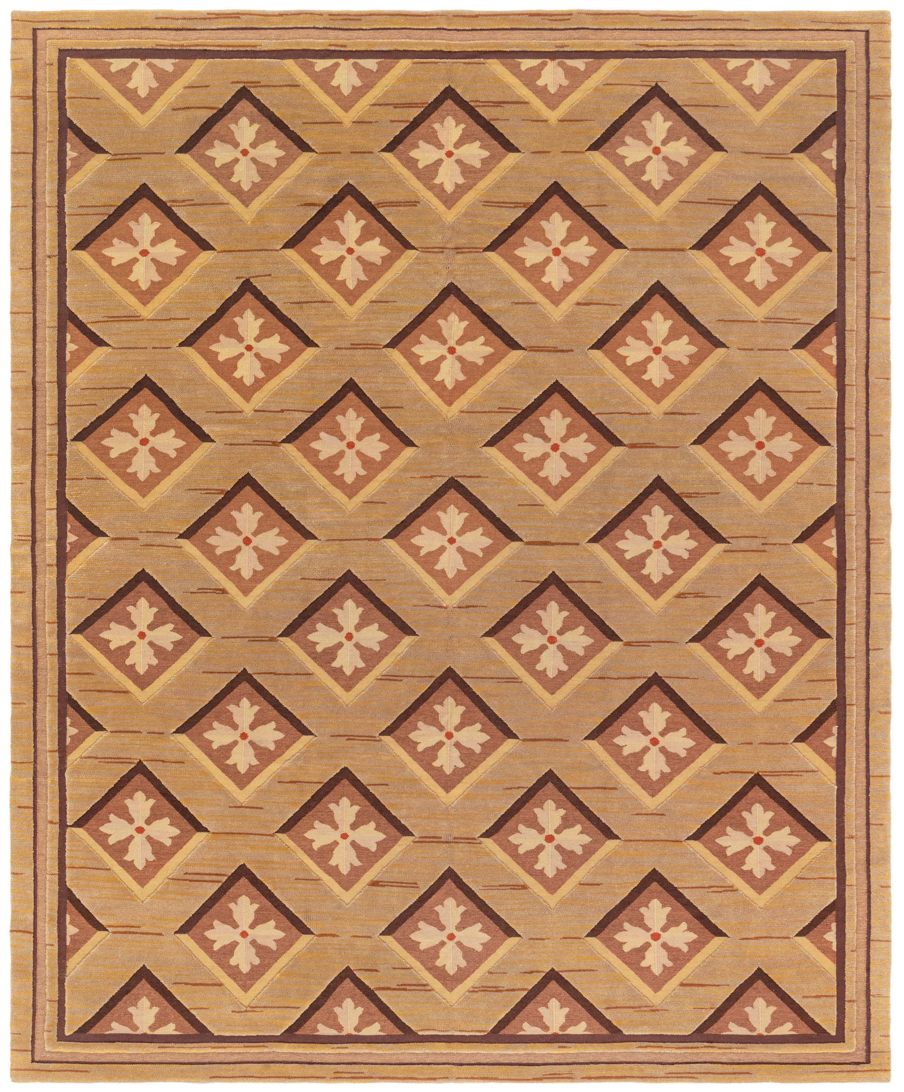 Contemporary Aubusson Rug by Doris Leslie Blau