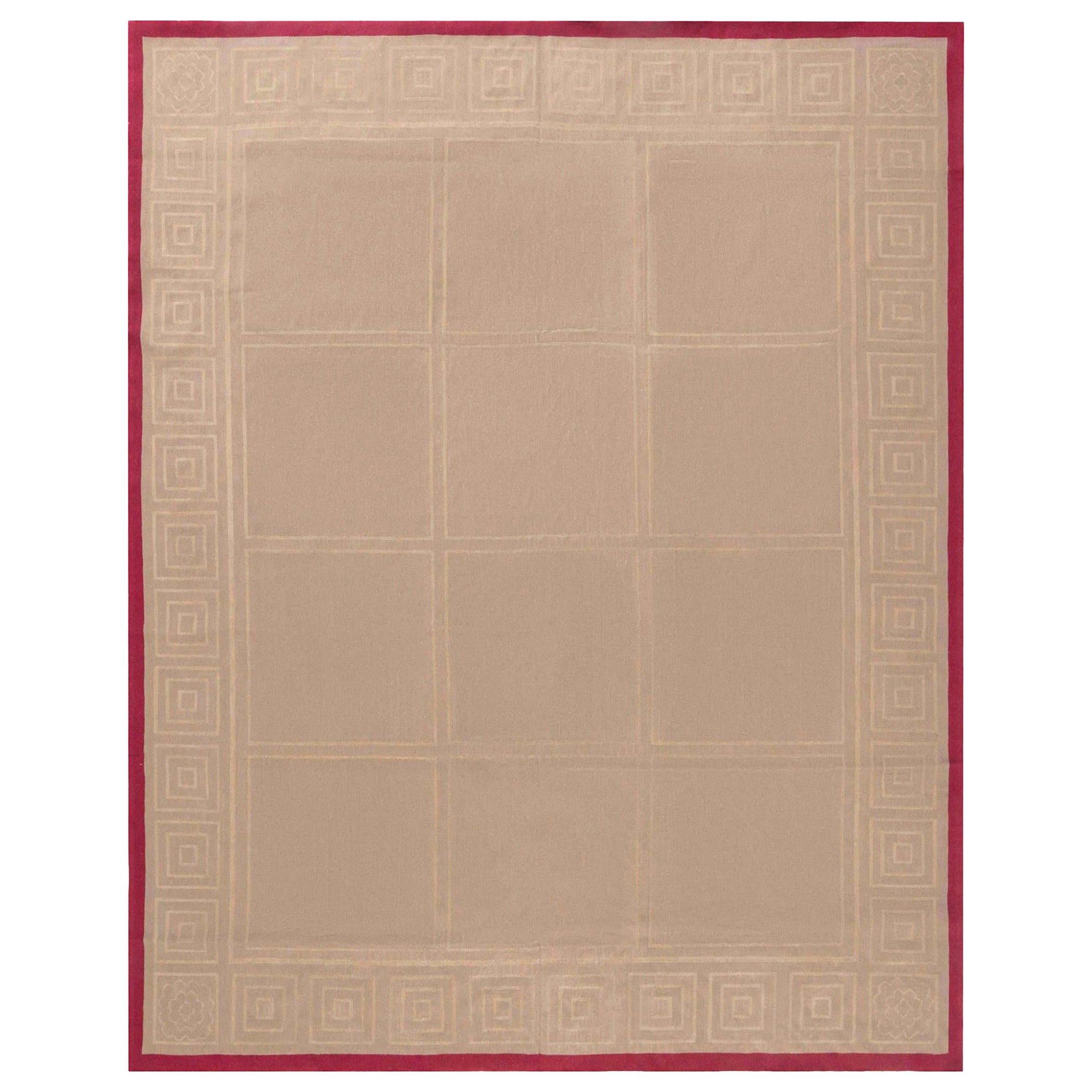 Alfombra Aubusson contemporánea de Mariette Himes Gomez para Doris Leslie Blau en venta