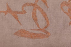 Contemporary Aubusson Silk and Wool Rug by Vincente Wolf for Doris Leslie Blau