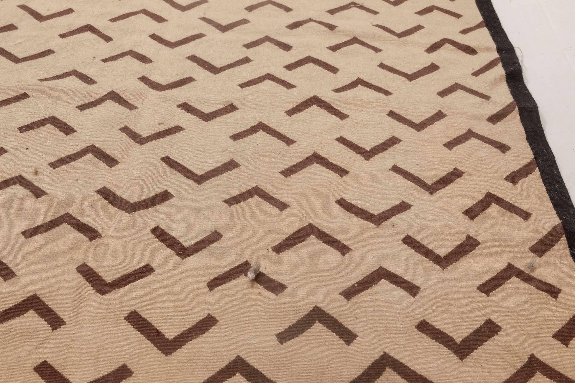 Tappeto contemporaneo in stile Aubusson di Parkin Saunders per Doris Leslie Blau In condizioni Nuovo in vendita a New York, NY