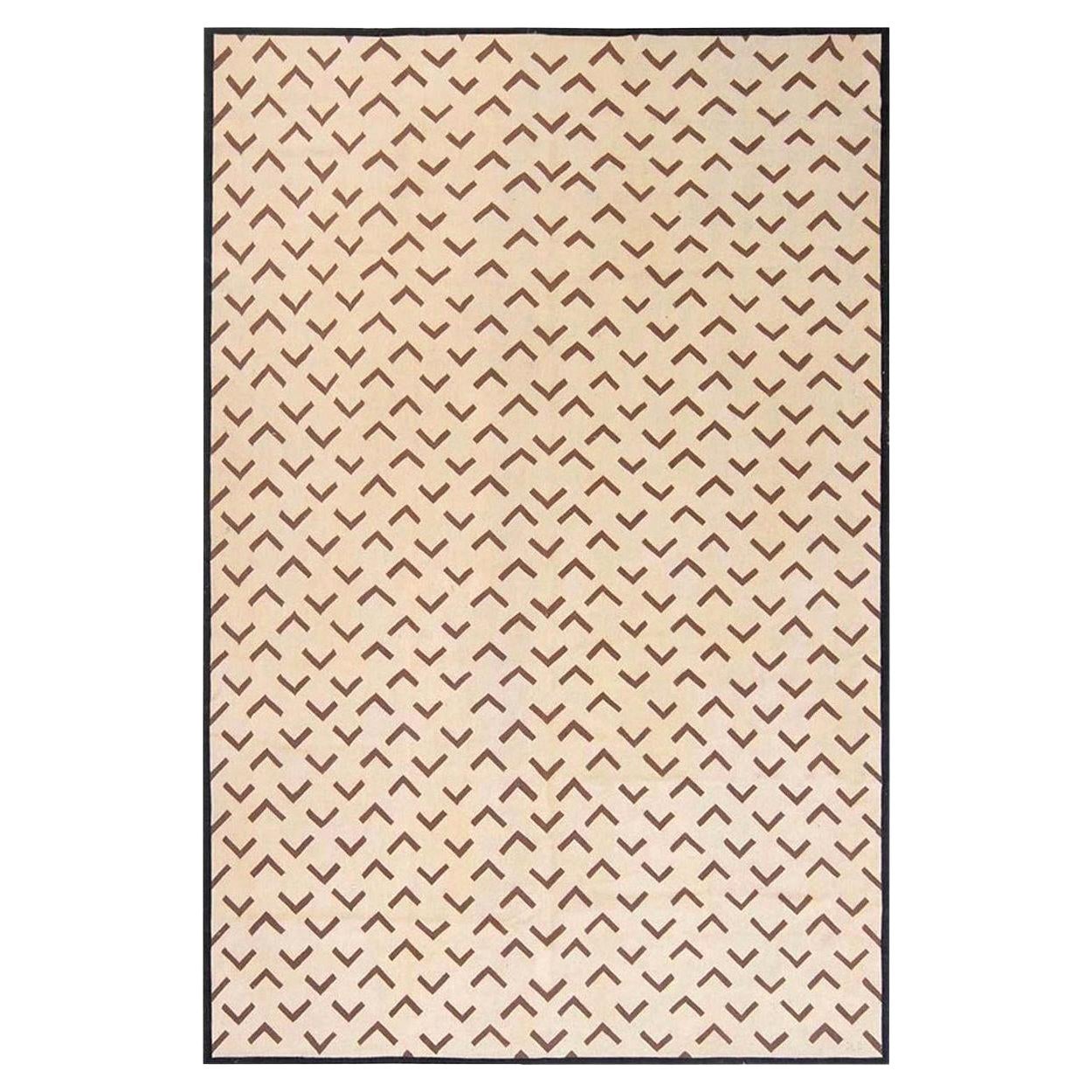 Zeitgenössischer Teppich im Aubusson-Stil von Parkin Saunders für Doris Leslie Blau