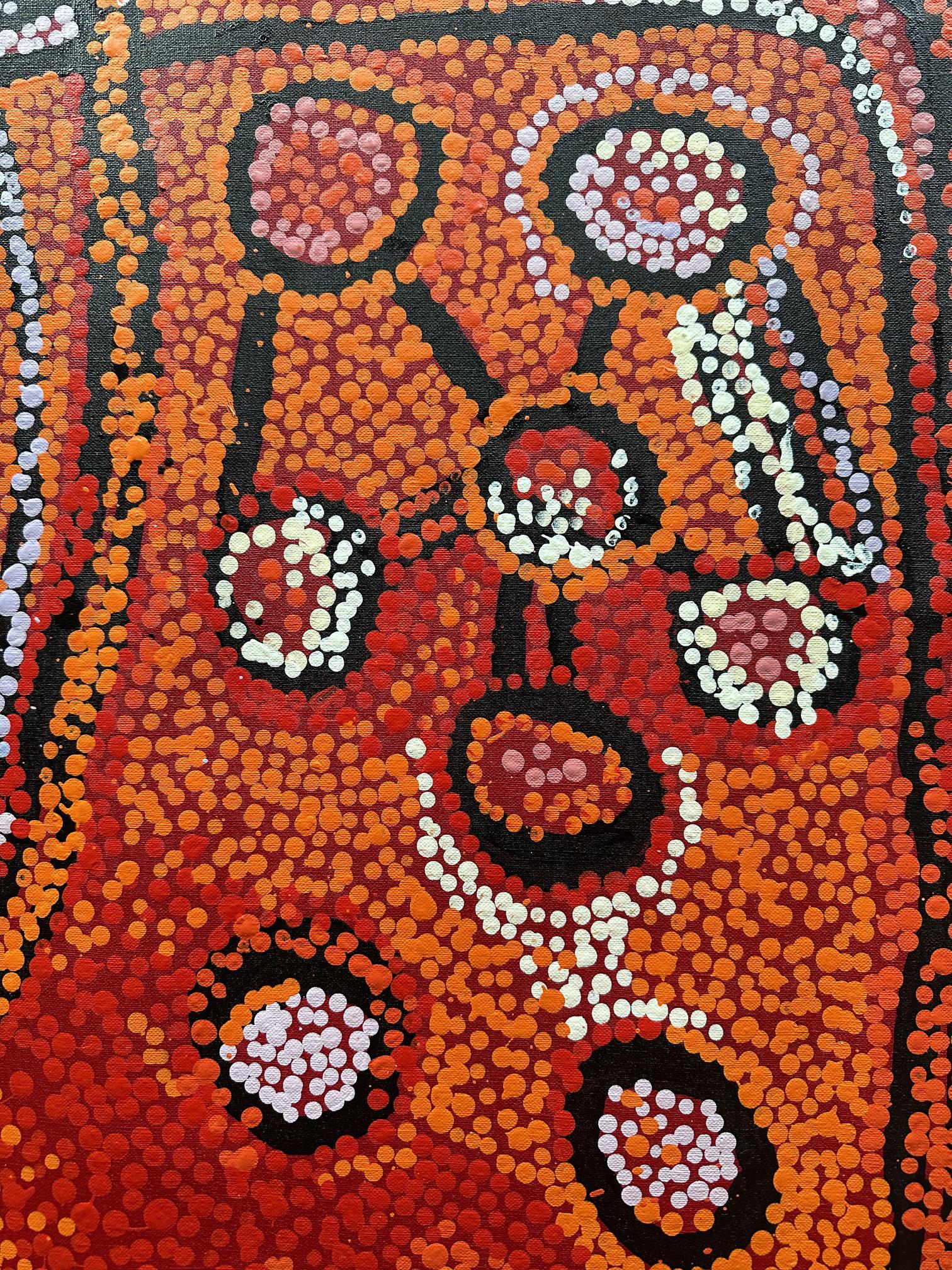 Contemporary Australian Aboriginal Painting by Naata Nungurrayi 4