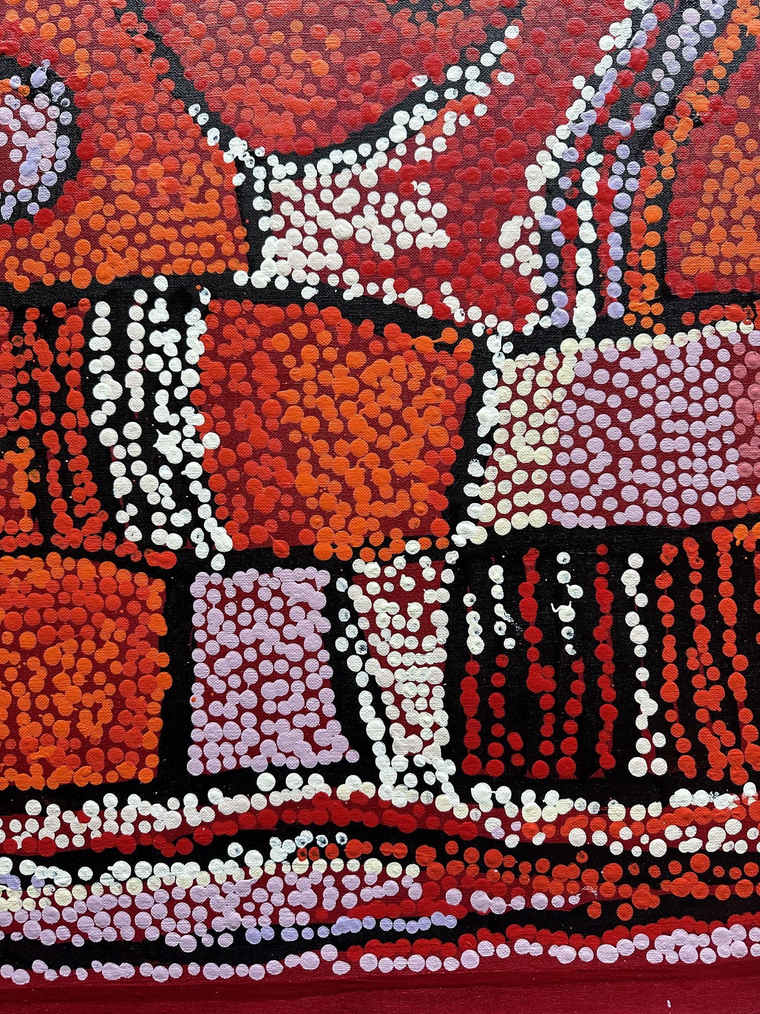 Contemporary Australian Aboriginal Painting by Naata Nungurrayi 1