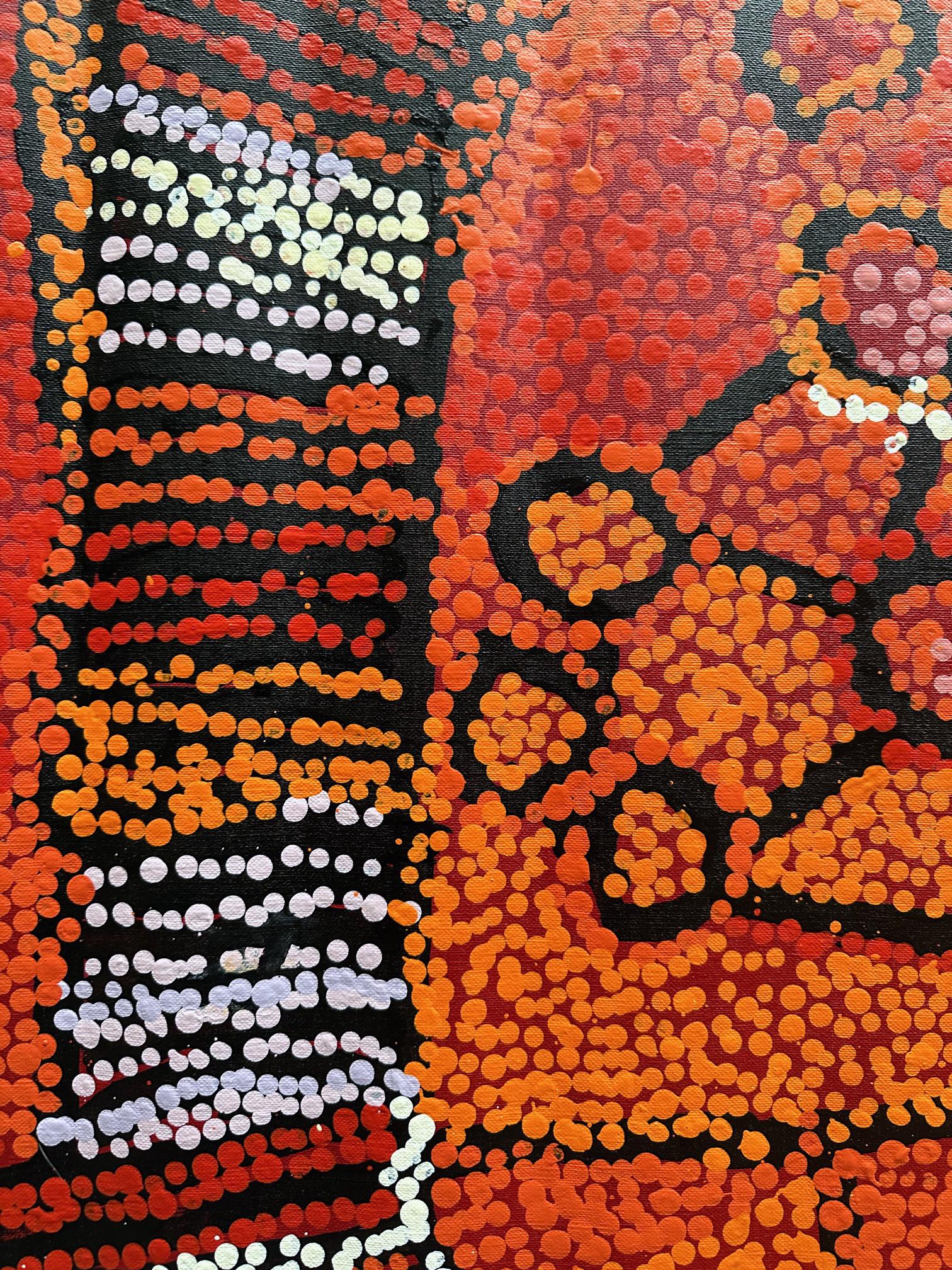 Contemporary Australian Aboriginal Painting by Naata Nungurrayi 2