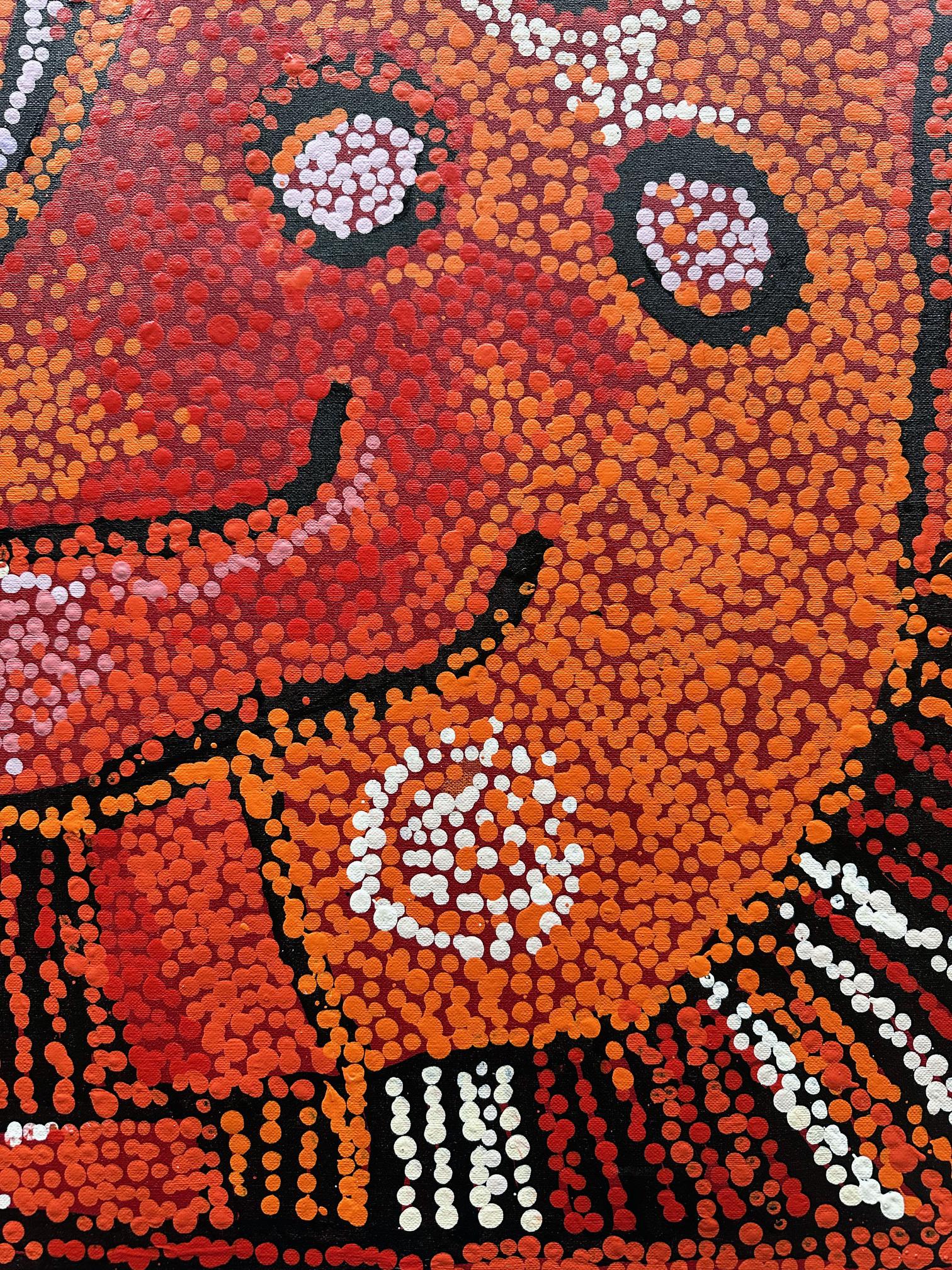 Contemporary Australian Aboriginal Painting by Naata Nungurrayi 3