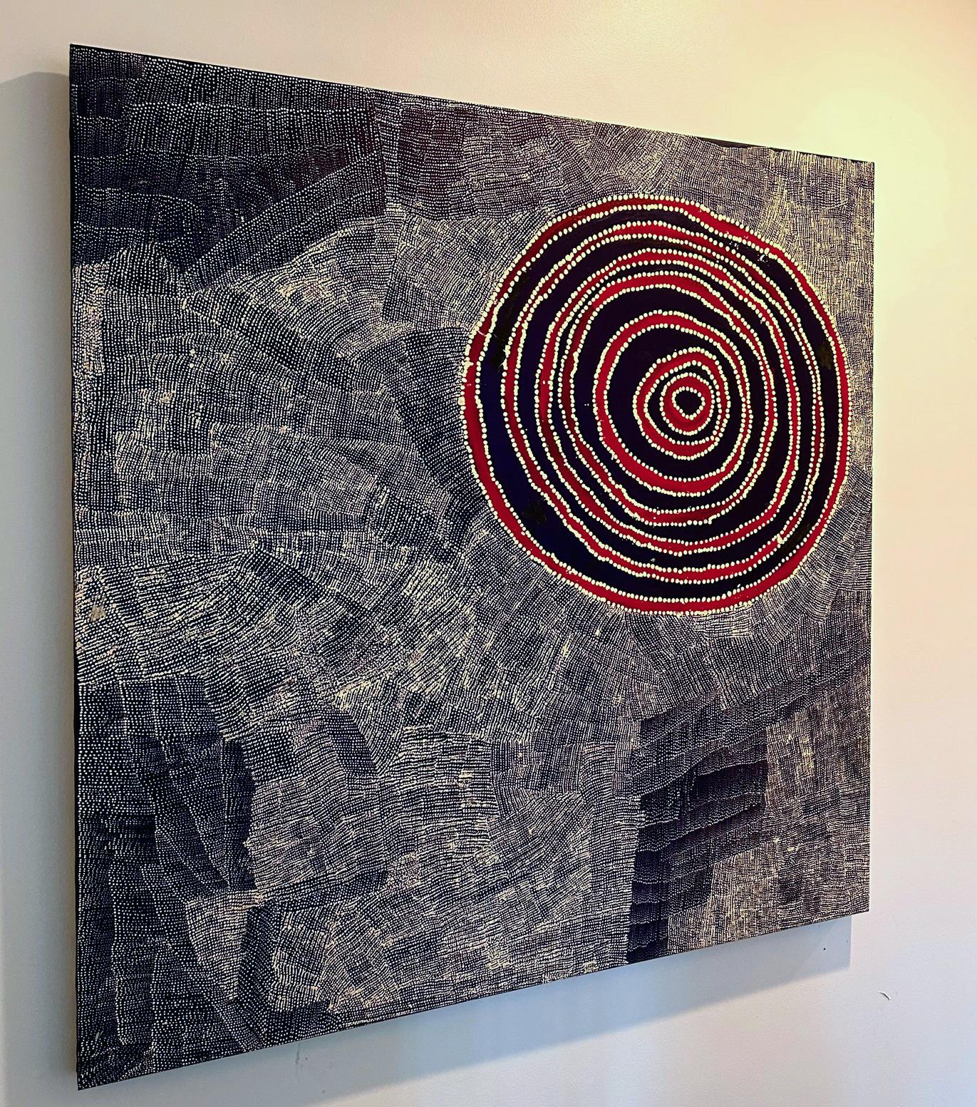 Moderno Pittura aborigena australiana contemporanea di Wentja Napaltjarri in vendita