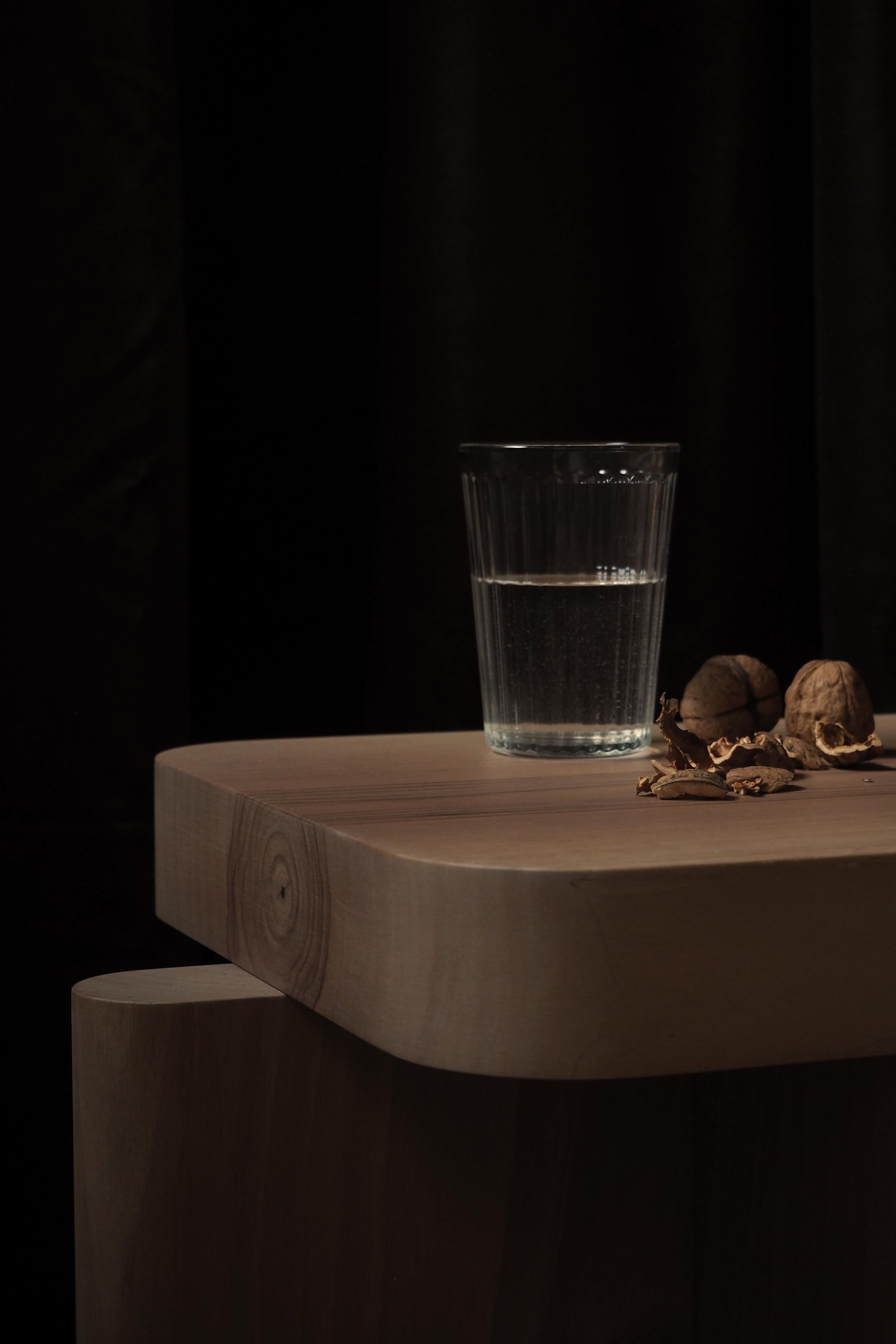 italien Table basse contemporaine B3.1 en bois laqué en vente