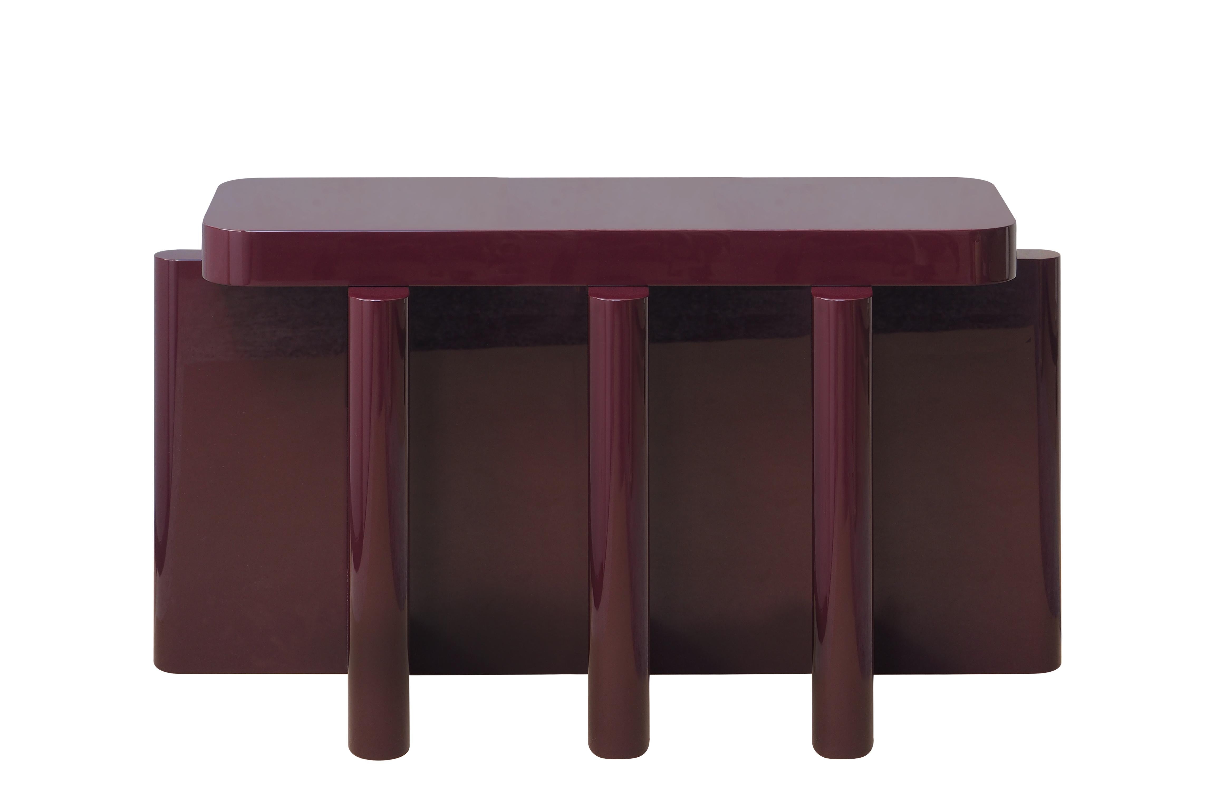 Contemporary B3.1 Coffee Table in Lacquered Wood For Sale 1