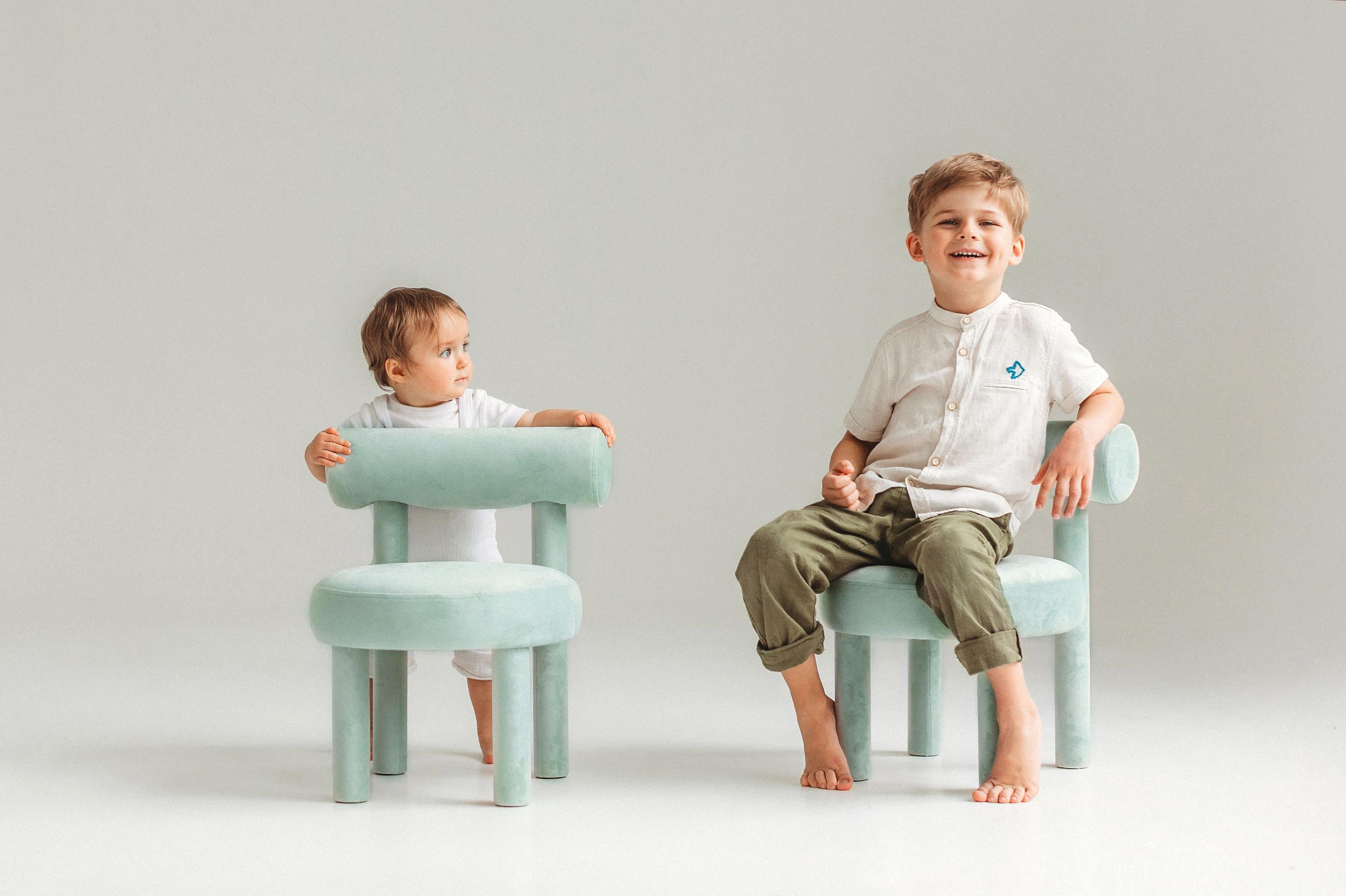 Contemporary Baby Chair 'Gropius CS1' von NOOM, aus Magic Velvet 2227 im Angebot 7