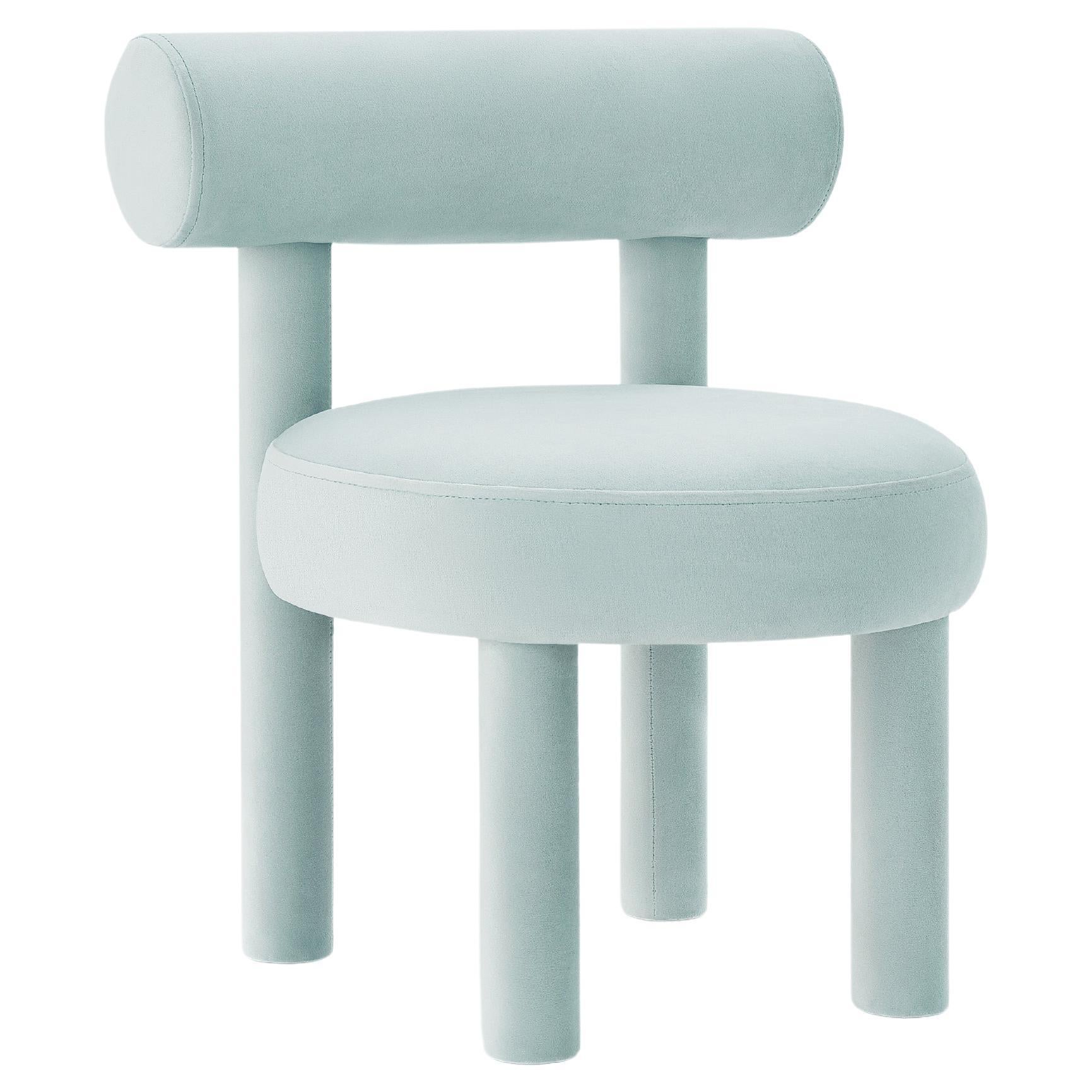 Contemporary Baby Chair 'Gropius CS1' by Noom, in Magic Velvet 2227