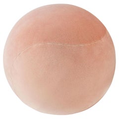 Contemporary 'Baby' Spheric Ottoman by NOOM, Pink 