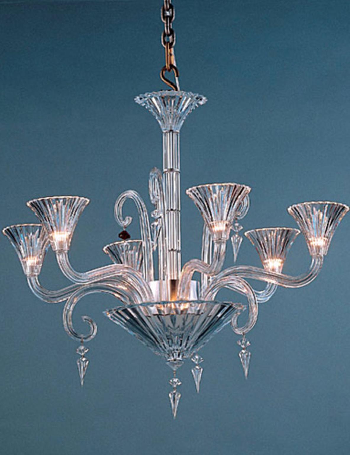 baccarat chandelier auction