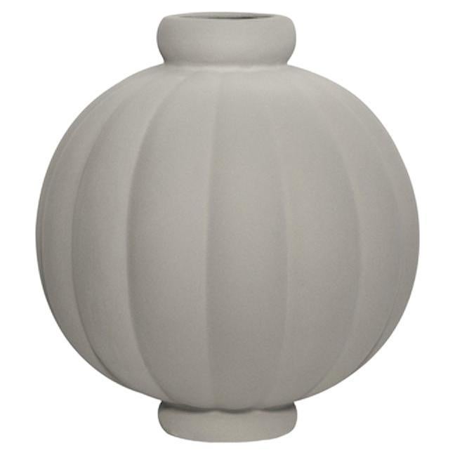 Vase Balloon contemporain 01 de Louise Roe, gris