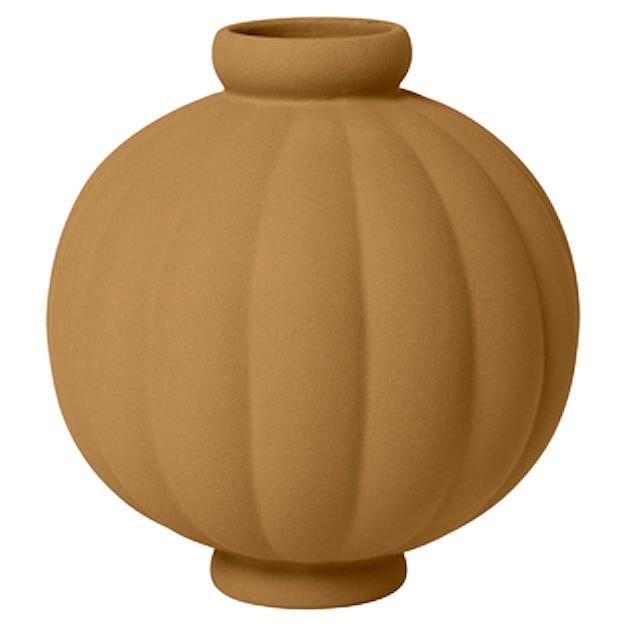 Contemporary 'Balloon Vase 01' by Louise Roe, Sanded Ocker For Sale