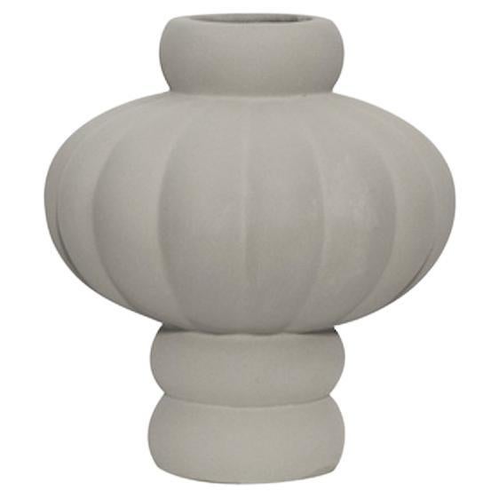 Vase Balloon contemporain 02 de Louise Roe, gris