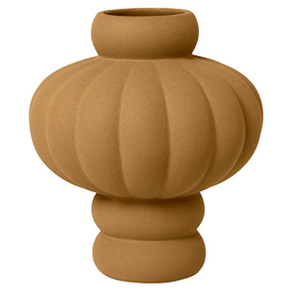 Contemporary 'Balloon Vase 02' by Louise Roe, Sanded Ocker For Sale