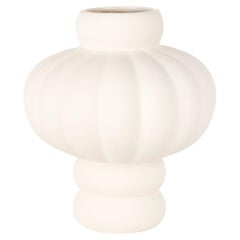 Contemporary 'Balloon Vase 02 Raw White' by Louise Roe