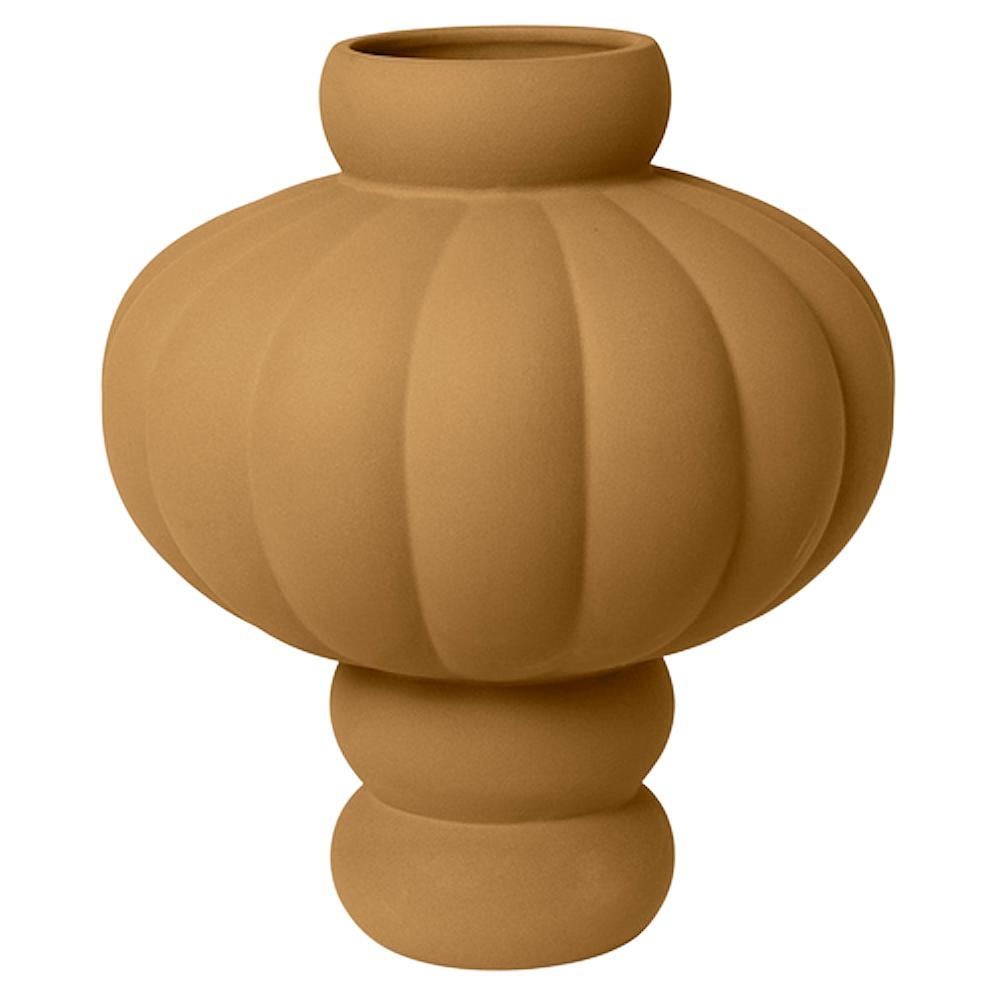 Contemporary 'Balloon Vase 03' by Louise Roe, Sanded Ocker For Sale
