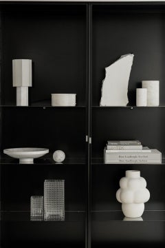 Contemporary 'Balloon Vase 04 Grande Grey' by Louise Roe