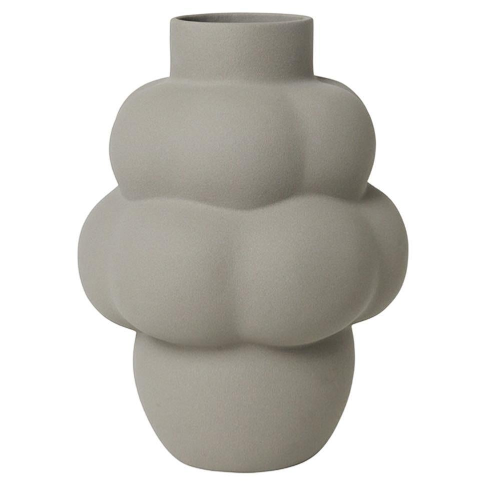 Contemporary 'Balloon Vase 04 Grande Grey' by Louise Roe For Sale