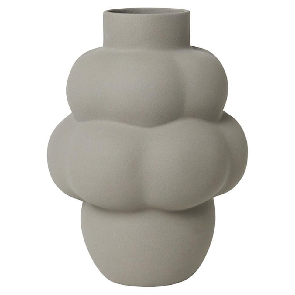 Contemporary 'Balloon Vase 04 Grande Grey' by Louise Roe