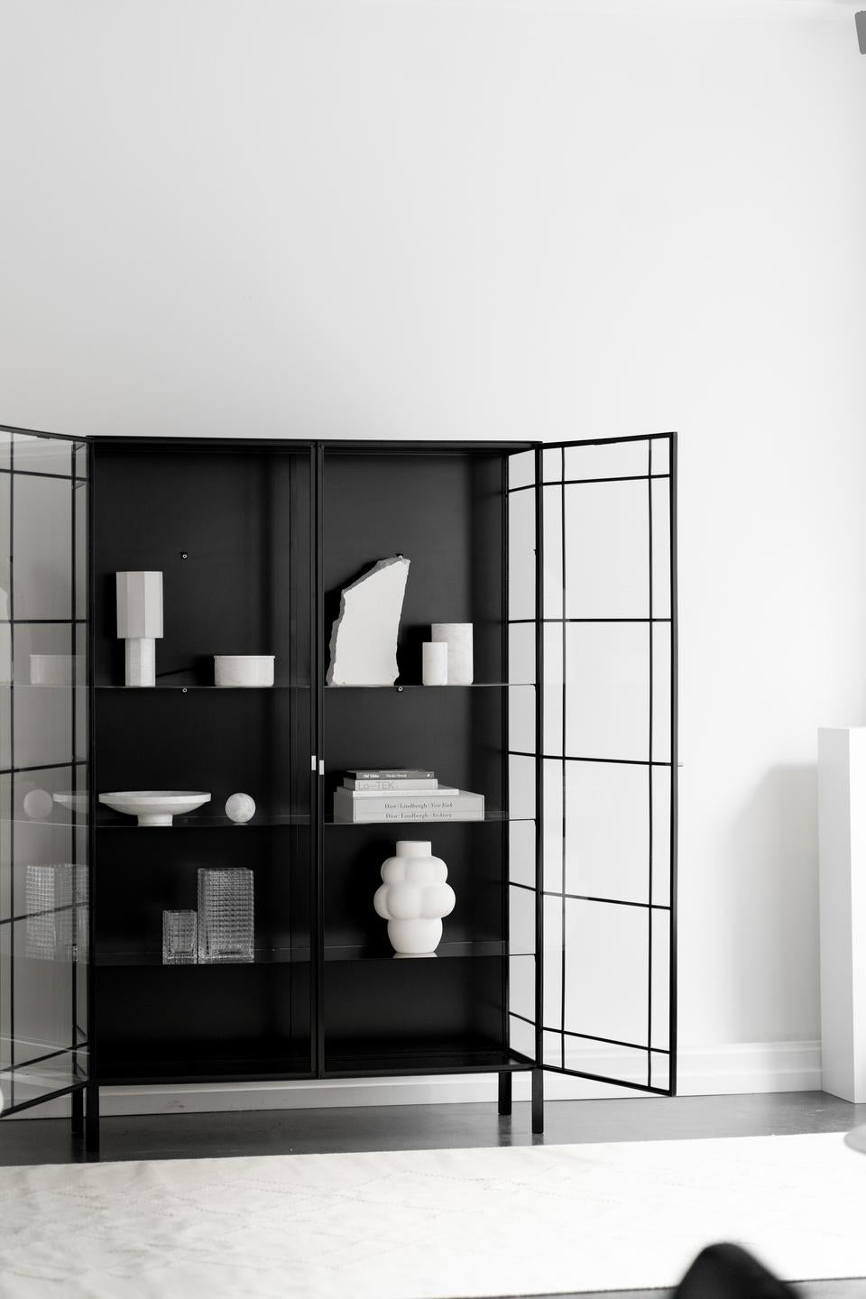 Organique Vase Balloon contemporain 04 Grande Raw White de Louise Roe en vente