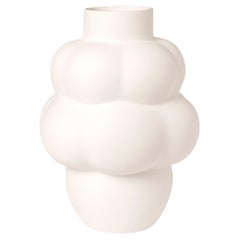 Contemporary 'Balloon Vase 04 Grande Raw White' by Louise Roe