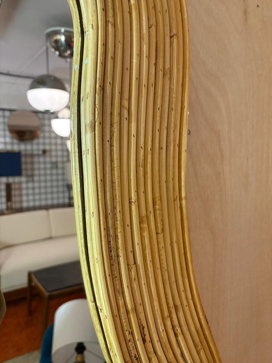 Altro Specchio contemporaneo in bambù, Italia in vendita