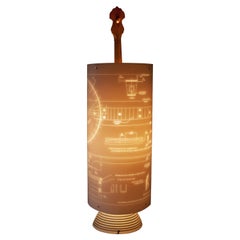 Contemporary Banjo Lamp Created by Atelier Boucquet