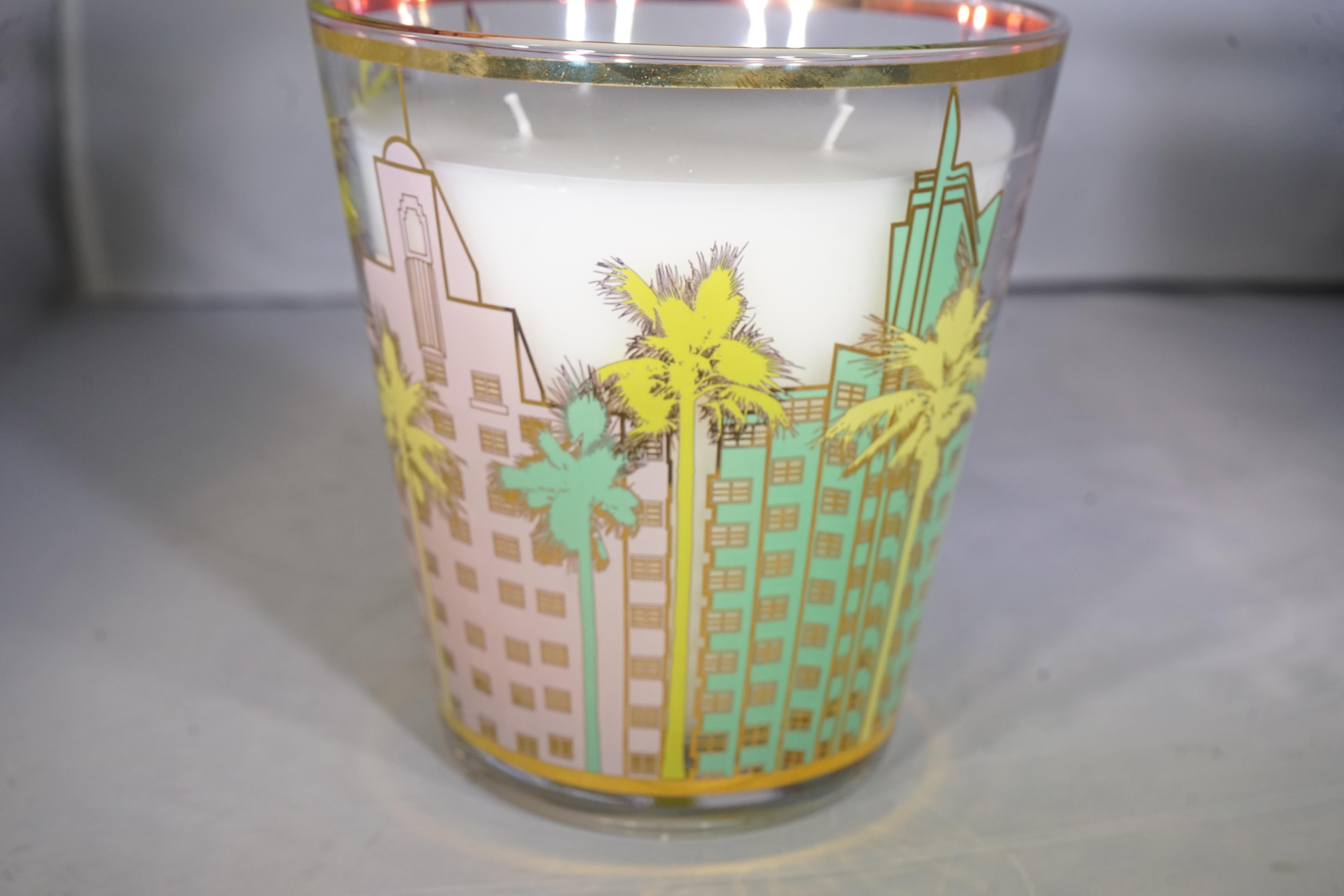 Contemporary Baobab Collection Luxury Scented Miami Medium Candle 1