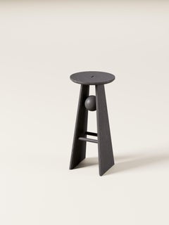Sgabello da bar contemporaneo Basurto 01