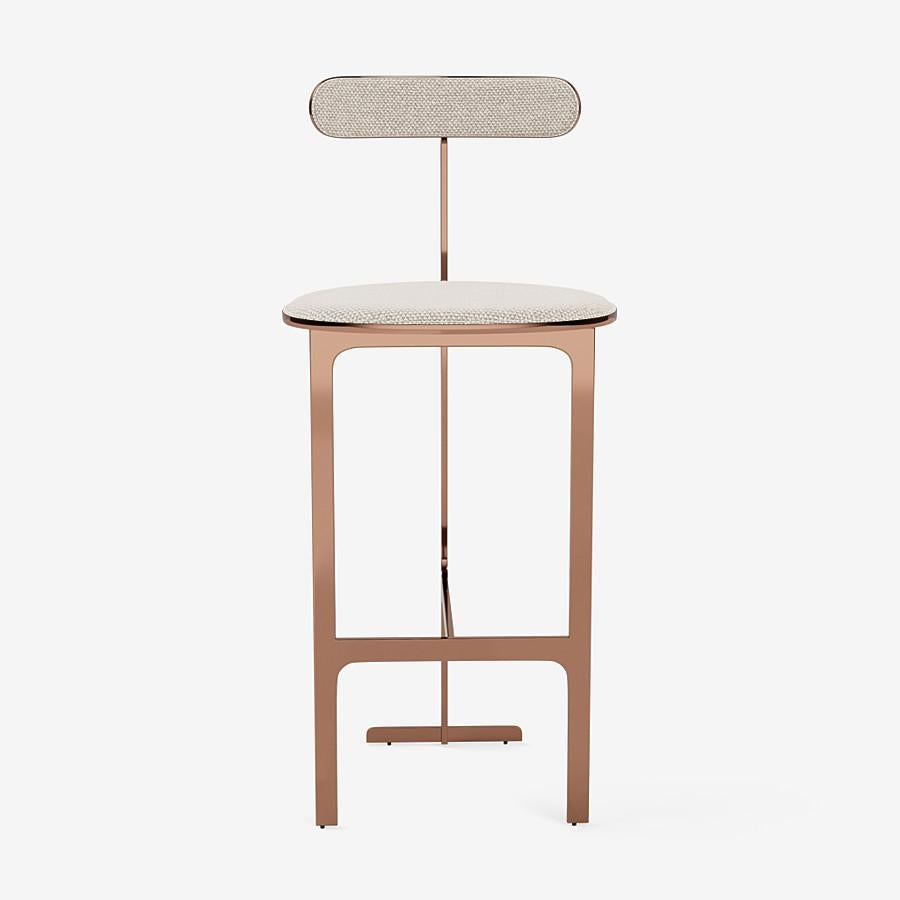 Contemporary Barhocker 'Park Place' von Man of Parts, 75 cm, Dedar, Karakorum 001 (21. Jahrhundert und zeitgenössisch) im Angebot