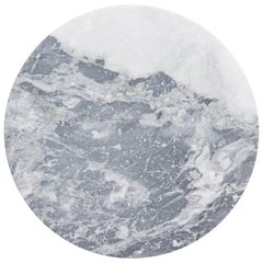 Contemporary Bardiglio Grey Marble Tray