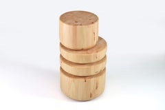 Contemporary Barro Drink Table, Cypress by Labrica