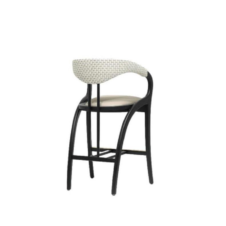 Zeitgenössischer Barhocker mit Eschenholzstruktur (Moderne) im Angebot