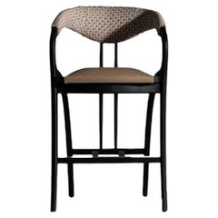 Contemporary Barstool Featuring Ash Wood Structure