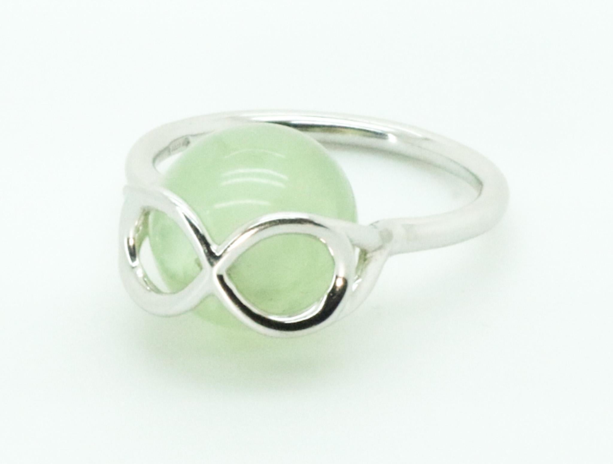 sterling silver ring with interchangeable stones