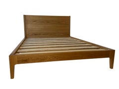 Contemporary Bed Built in White Oak by Boyd & Allister