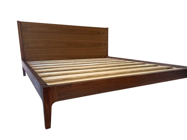 Contemporary Bed Built in White Oak by Boyd and Allister For Sale at 1stDibs